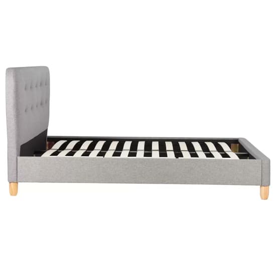 Stock Fabric King Size Bed In Grey_5