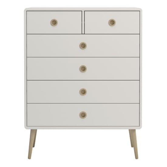 Strafford Wooden Chest Of 6 Drawers In Off White_2
