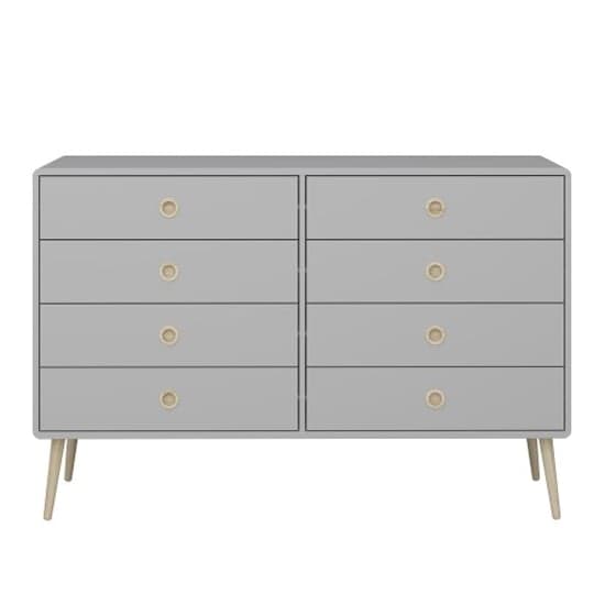 Strafford Wooden Chest Of 8 Drawers In Grey_2