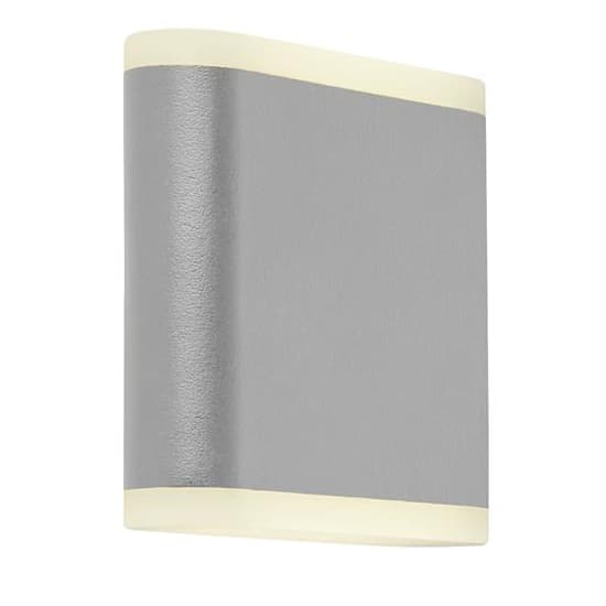 Stratford LED Outdoor Up And Down Light In White And Grey_2