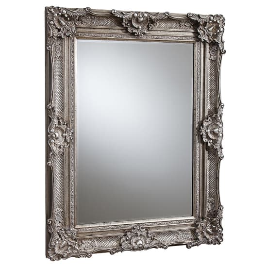 Stratton Rectangular Wall Mirror In Silver Frame_2