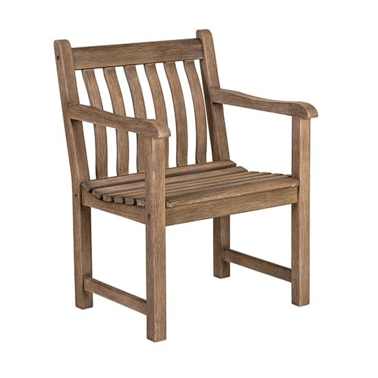 Strox Outdoor Broadfield Wooden Armchair In Chestnut_2