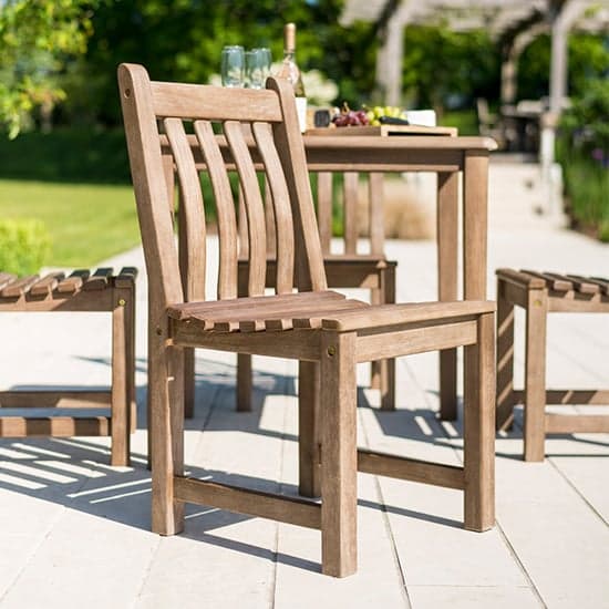 Strox Outdoor Wooden Dining Chair In Chestnut_2
