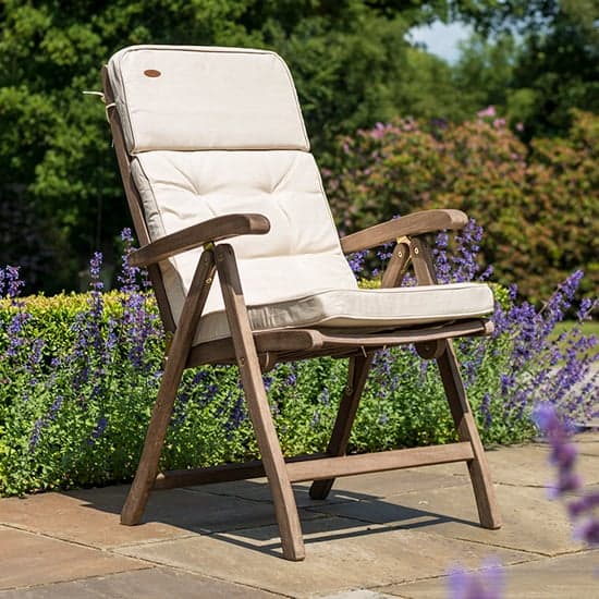 Strox Outdoor Wooden Recliner Armchair In Chestnut_2