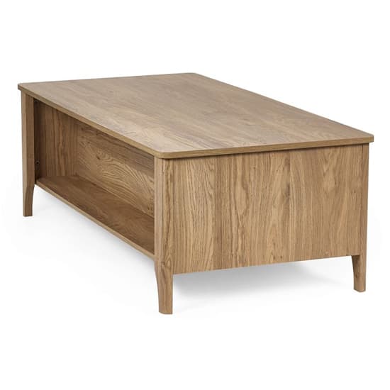 Sumter Wooden Coffee Table With 2 Drawers In Oak_5