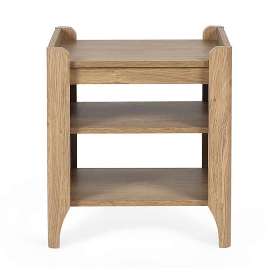 Sumter Wooden Lamp Table With Removable Shelf In Oak_3
