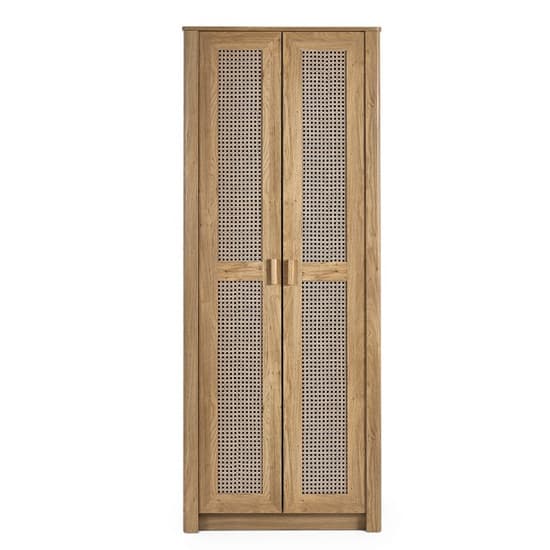 Sumter Wooden Wardrobe With 2 Doors In Oak_3
