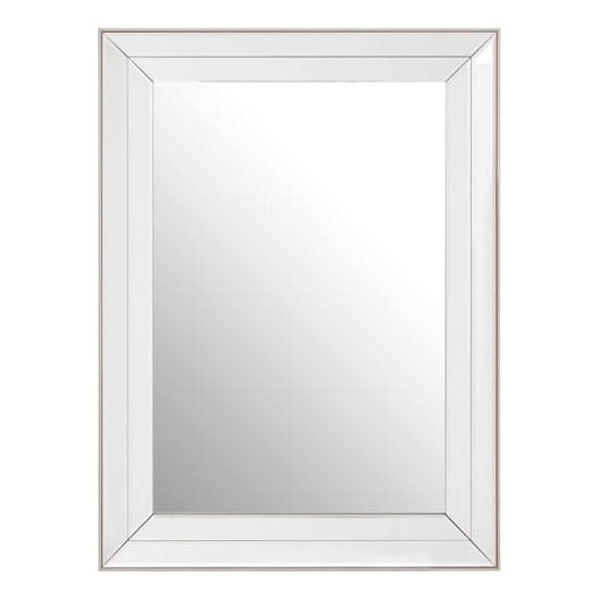 Susann Rectangular Wall Bedroom Mirror In Clear Frame_2