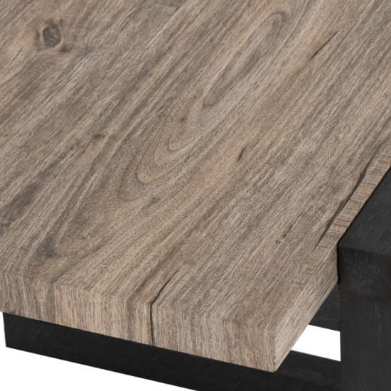 Sveti Wooden Side Table In Medium Oak And Black Oak Effect_4