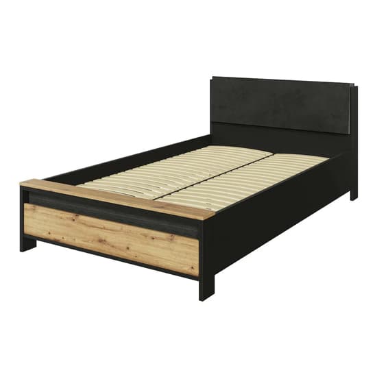 Swift Kids Wooden Double Bed In Artisan Oak_2