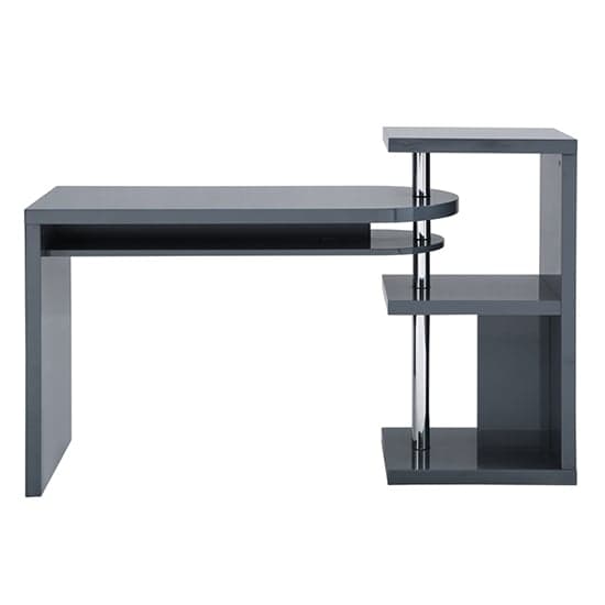 Sydney High Gloss Rotating Home And Office Laptop Desk in Grey_3