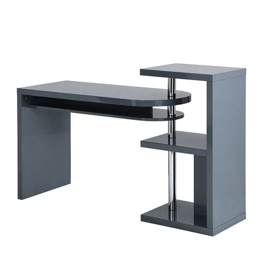 Sydney High Gloss Rotating Home And Office Laptop Desk in Grey_6