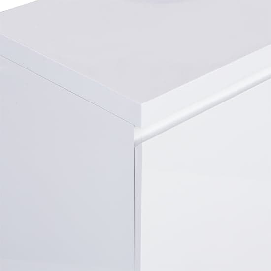 Sydney Highboard In White High Gloss With 2 Door And 3 Drawers_13