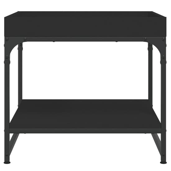 Tacey Wooden Coffee Table Square In Black_3