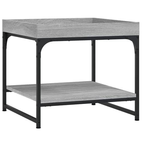Tacey Wooden Coffee Table Square In Grey Sonoma Oak_2