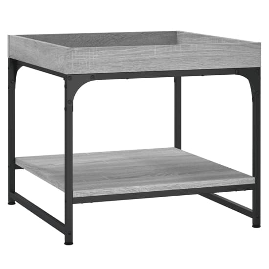 Tacey Wooden Coffee Table Square In Grey Sonoma Oak_5