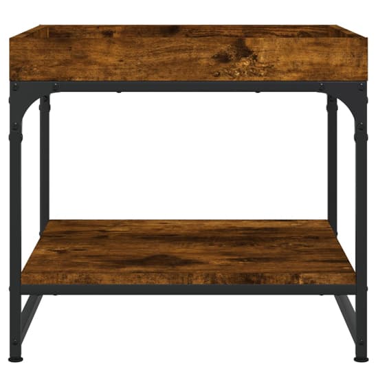 Tacey Wooden Coffee Table Square In Smoked Oak_3