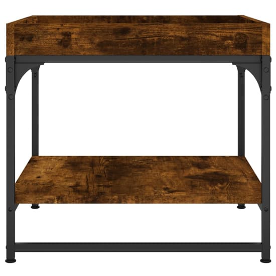 Tacey Wooden Coffee Table Square In Smoked Oak_4