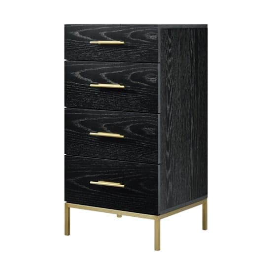 Talor Wooden Chest Of 4 Drawers Tall In Wenge_2