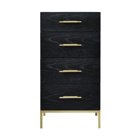 Talor Wooden Chest Of 4 Drawers Tall In Wenge_1