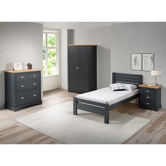 Talox Wooden Chest Of 4 Drawers In Grey And Oak_7
