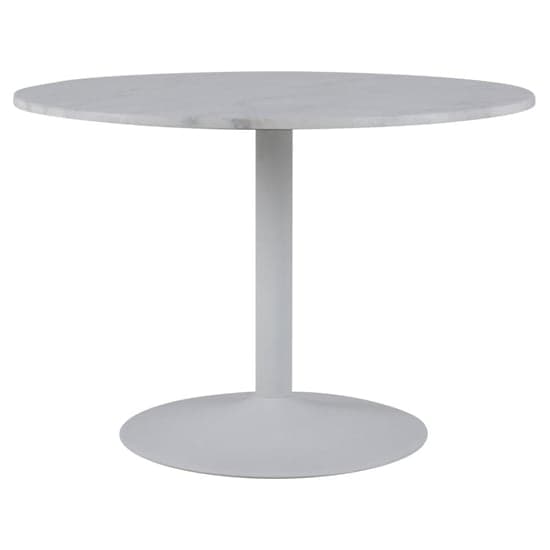 Taraji Marble Dining Table With White Base In Guangxi White_2