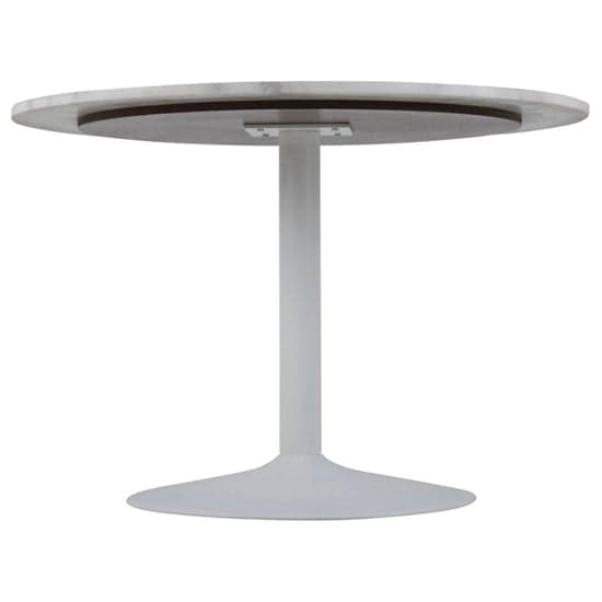 Taraji Marble Dining Table With White Base In Guangxi White_4