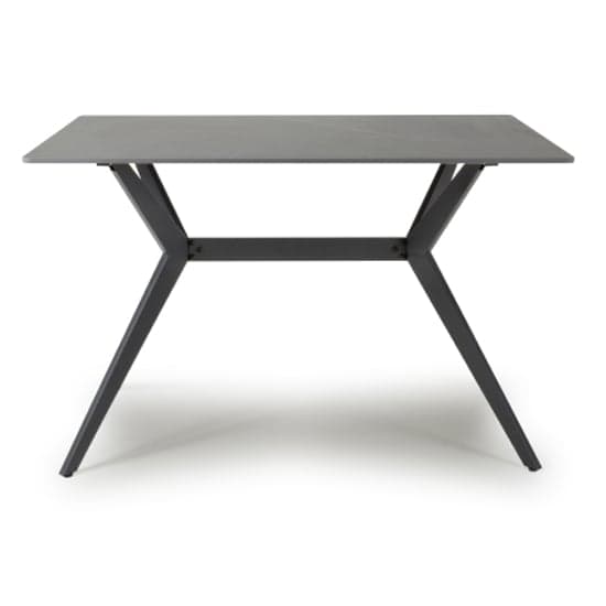 Tarsus Small Ceramic Top Dining Table In Grey_2