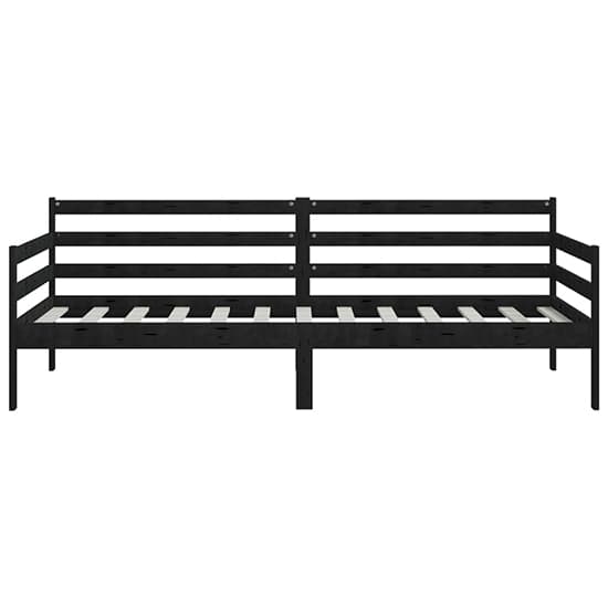 Tatiana Solid Pinewood Single Day Bed In Black_5