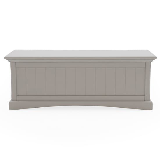 Ternary Wooden Blanket Box In Grey Furniture in Fashion