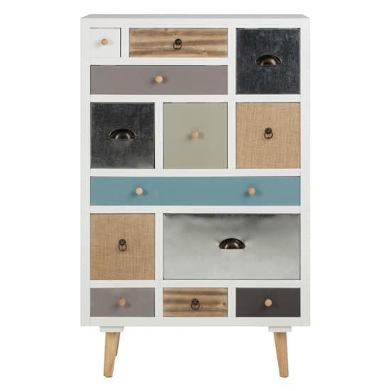 Thaws Wooden Chest Of 13 Drawers In Multicolored_4