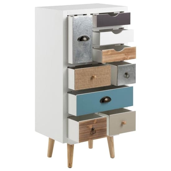 Thaws Wooden Chest Of 9 Drawers In Multicolored_2