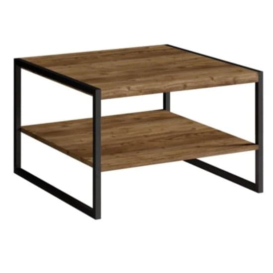 Tinley Wooden Coffee Table With Undershelf In Canyon Oak_2