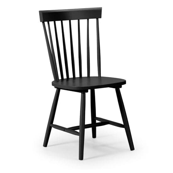 Takiko Black Lacquer Dining Chairs In Pair_2
