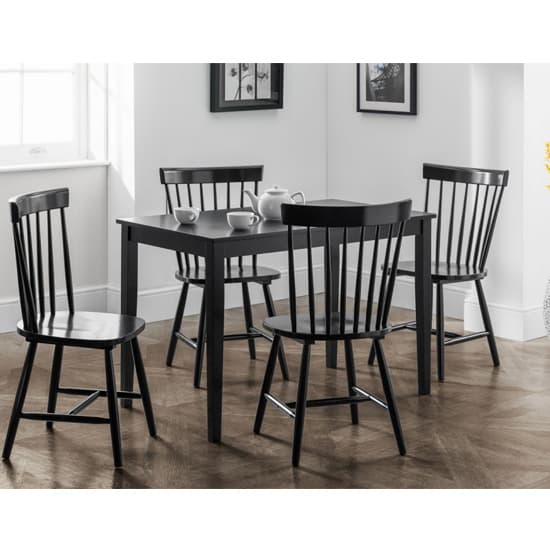 Takiko Black Lacquer Dining Chairs In Pair_4