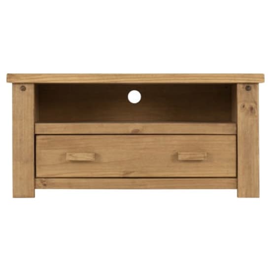 Torsal Wooden 1 Drawer TV Stand In Waxed Pine_3