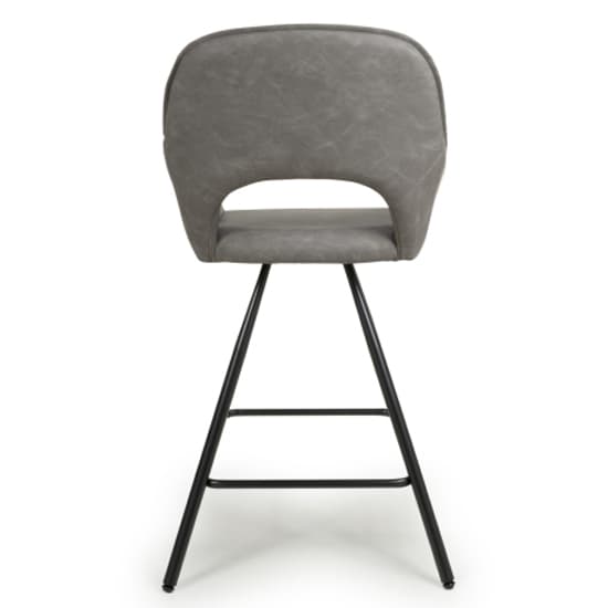 Torun Charcoal Leather Effect Bar Chairs In Pair_6