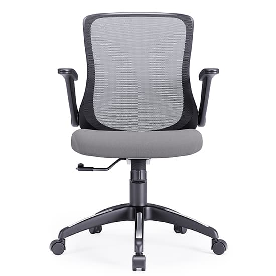 Towcester Mesh Fabric Home And Office Chair In Grey_2