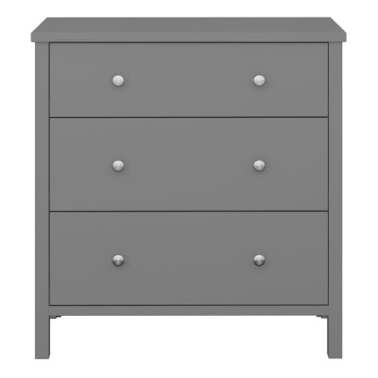 Trams Wooden Chest Of 3 Drawers In Grey_2