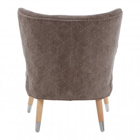 Trento Upholstered Fabric Accent Chair In Grey_4