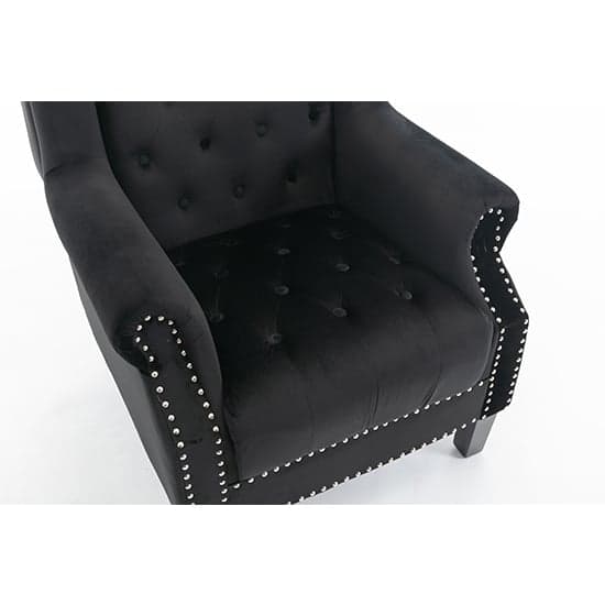 Trento Tall Upholstered Velvet Porter Chair In Black_17