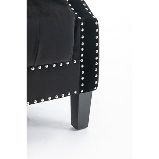 Trento Tall Upholstered Velvet Porter Chair In Black_18