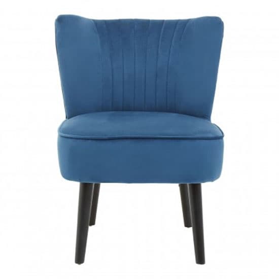 Trento Upholstered Velvet Accent Chair In Blue_2