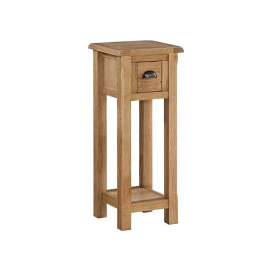 Trevino End Table In Oak With 1 Drawer_2