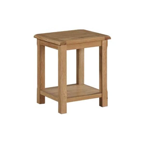 Trevino End Table In Oak With Shelf_2
