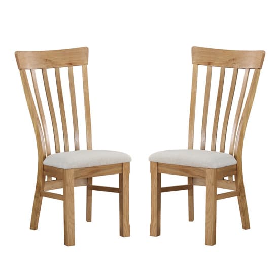 Trevino Oak Dining Chair In Pair_1