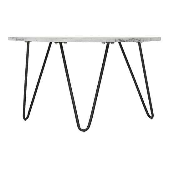 Treman Coffee Table In Marble Effect With Black Legs_2