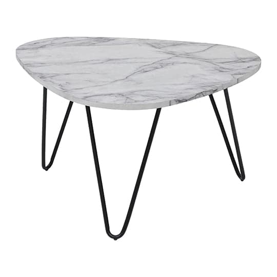 Treman Coffee Table In Marble Effect With Black Legs_1