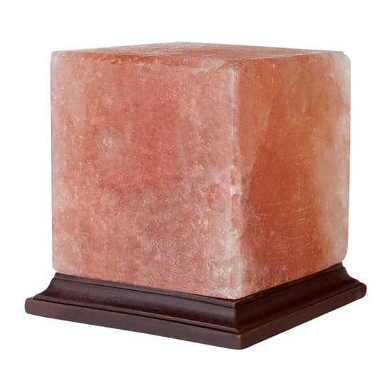 Trox Box Design Salt Table Lamp In Orange_4