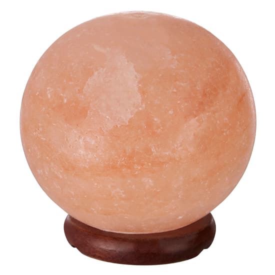 Trox Orb Design Salt Table Lamp In Orange_3